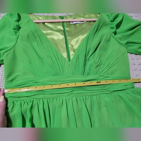 Mac Duggal Ruffle Tiered Dress Sz 12 NWT - Picture 12 of 12